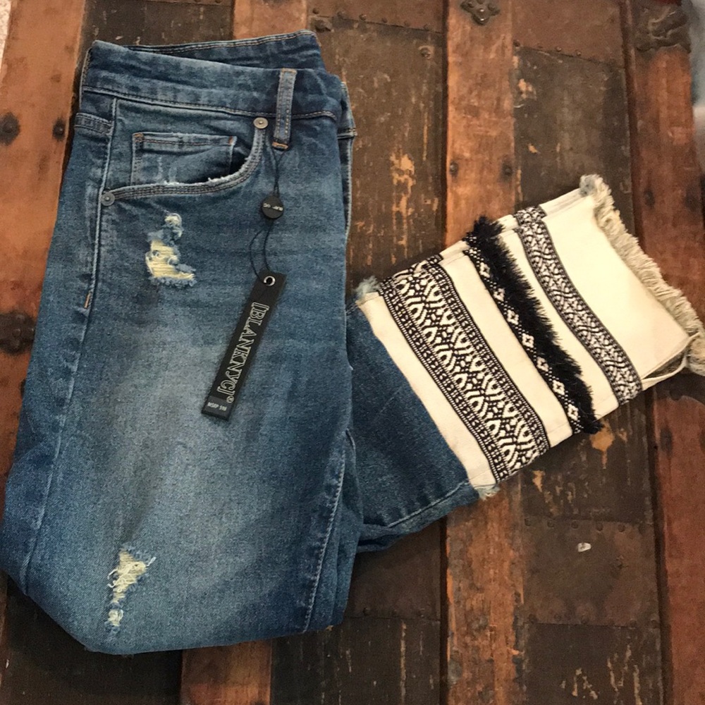 NWT Blank NYC High Rise Jeans Size 25